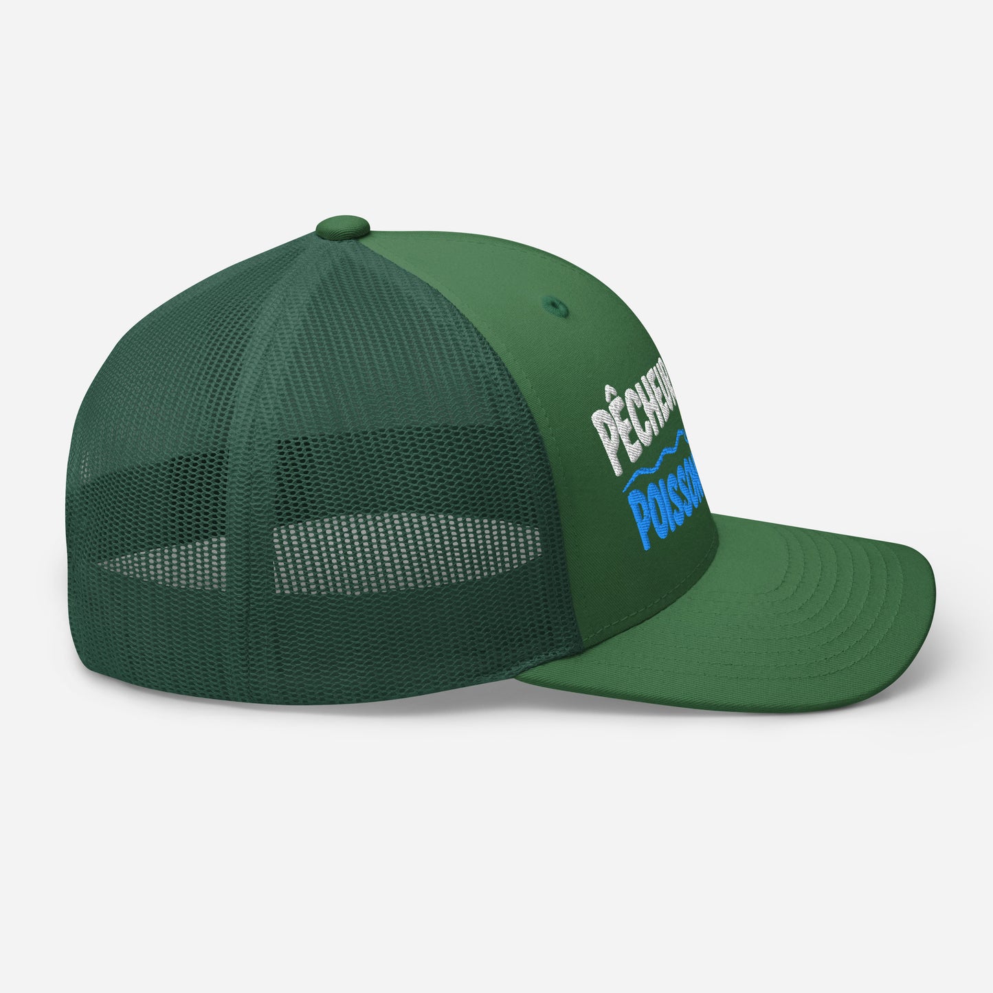 Casquette Trucker, brodée « Pêcheur patient, poisson méfiant », image 60