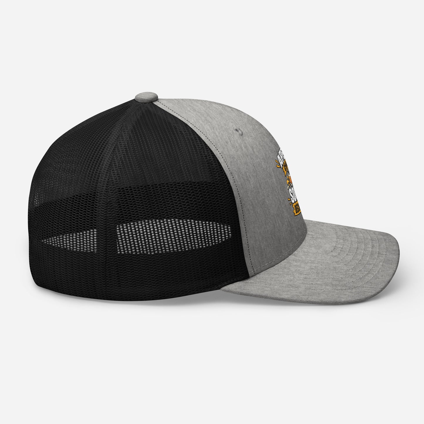 Casquette Trucker, brodée « Apéro chargé, soucis déchargés », en Noir, image 71