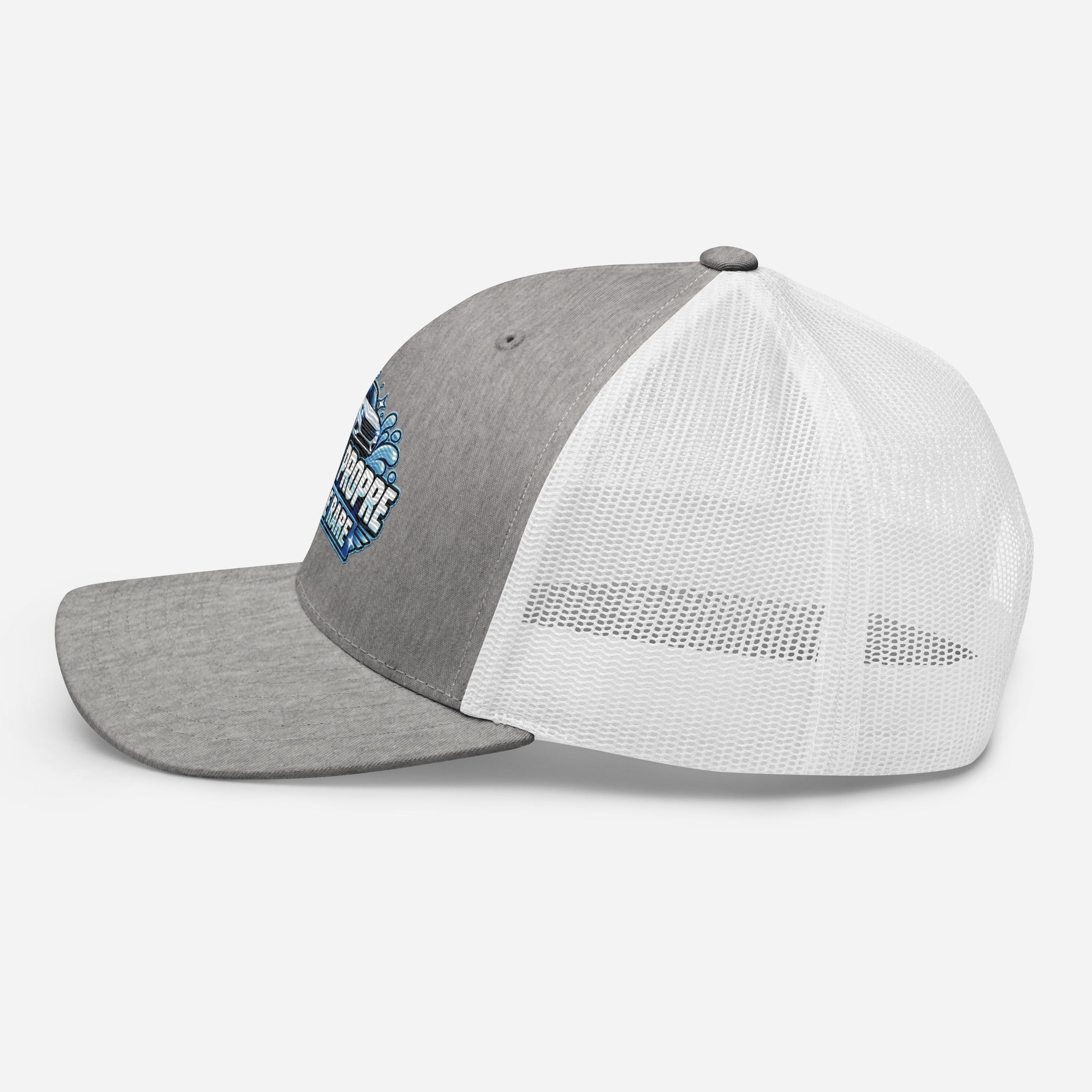 Casquette Trucker, brodée « Voiture propre, miracle rare », en Heather Grey/White, image 76