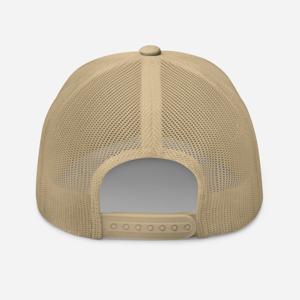 Casquette Trucker, brodée « Voiture propre, miracle rare », en Kaki, vue arrière, image 85