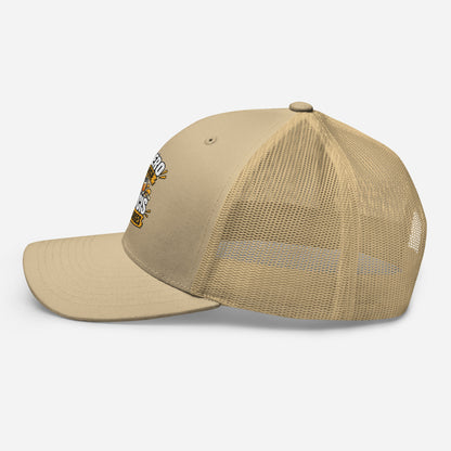 Casquette Trucker, brodée « Apéro chargé, soucis déchargés », en Kaki, image 87