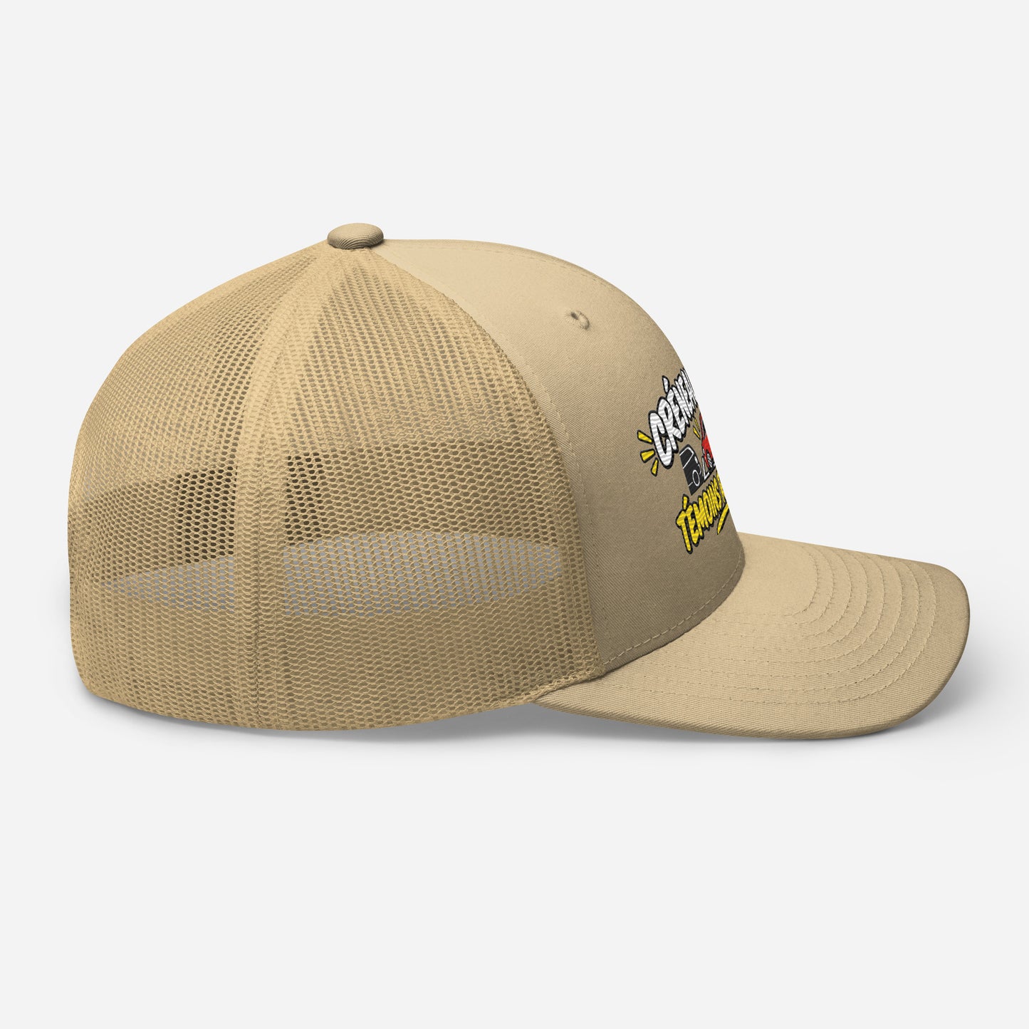Casquette Trucker, brodée « Créneau réussi, Témoins recherchés », en Kaki, image 89