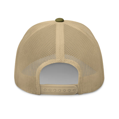 Casquette Trucker de couleur verte et beige "Jeep"