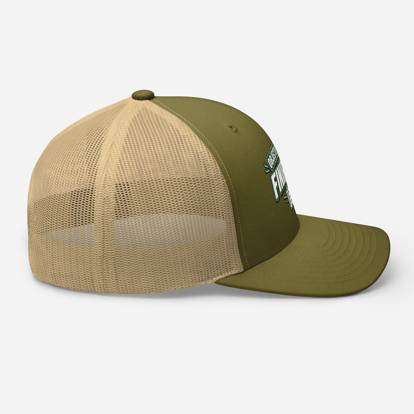 Casquette Trucker, brodée « Objectif du jour, finir tôt », en Kaki, image 95