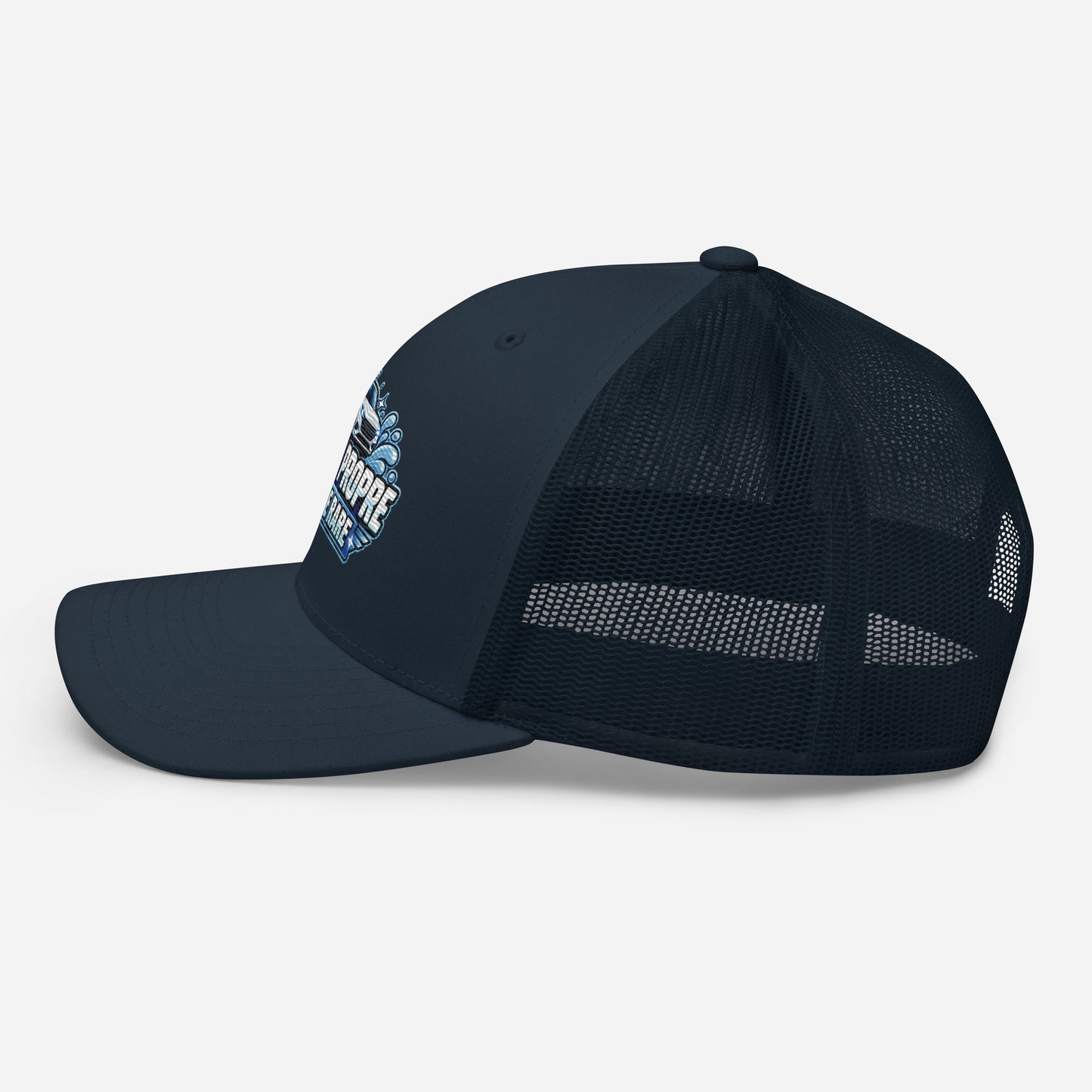 Casquette Trucker, brodée « Voiture propre, miracle rare », en Bleu Marine, image 16