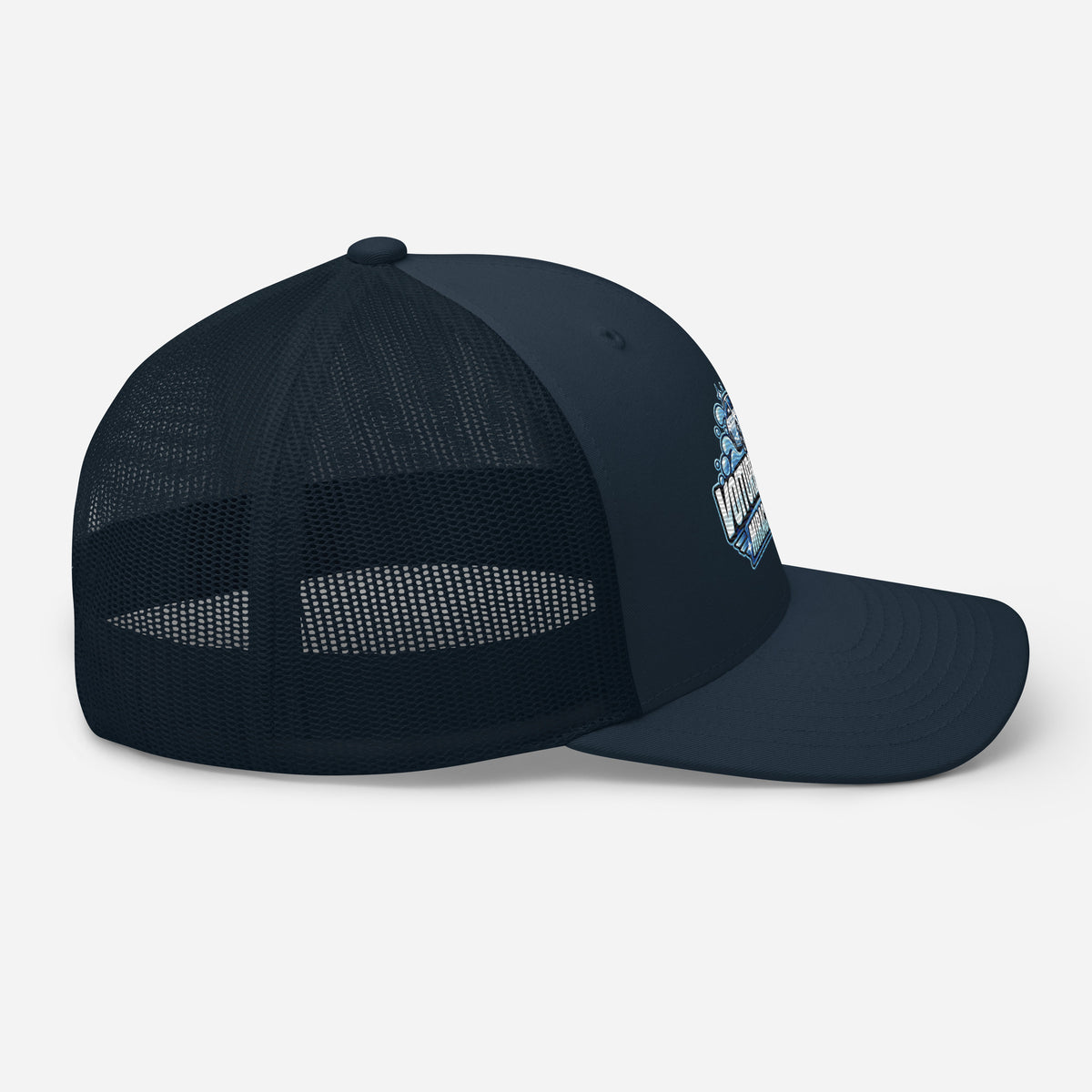 Casquette Trucker, brodée « Voiture propre, miracle rare », en Bleu Marine, image 18