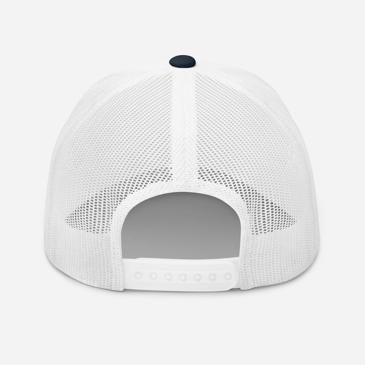 Casquette Trucker, brodée « Créneau réussi, Témoins recherchés », en Bleu Marine, vue arrière, image 20