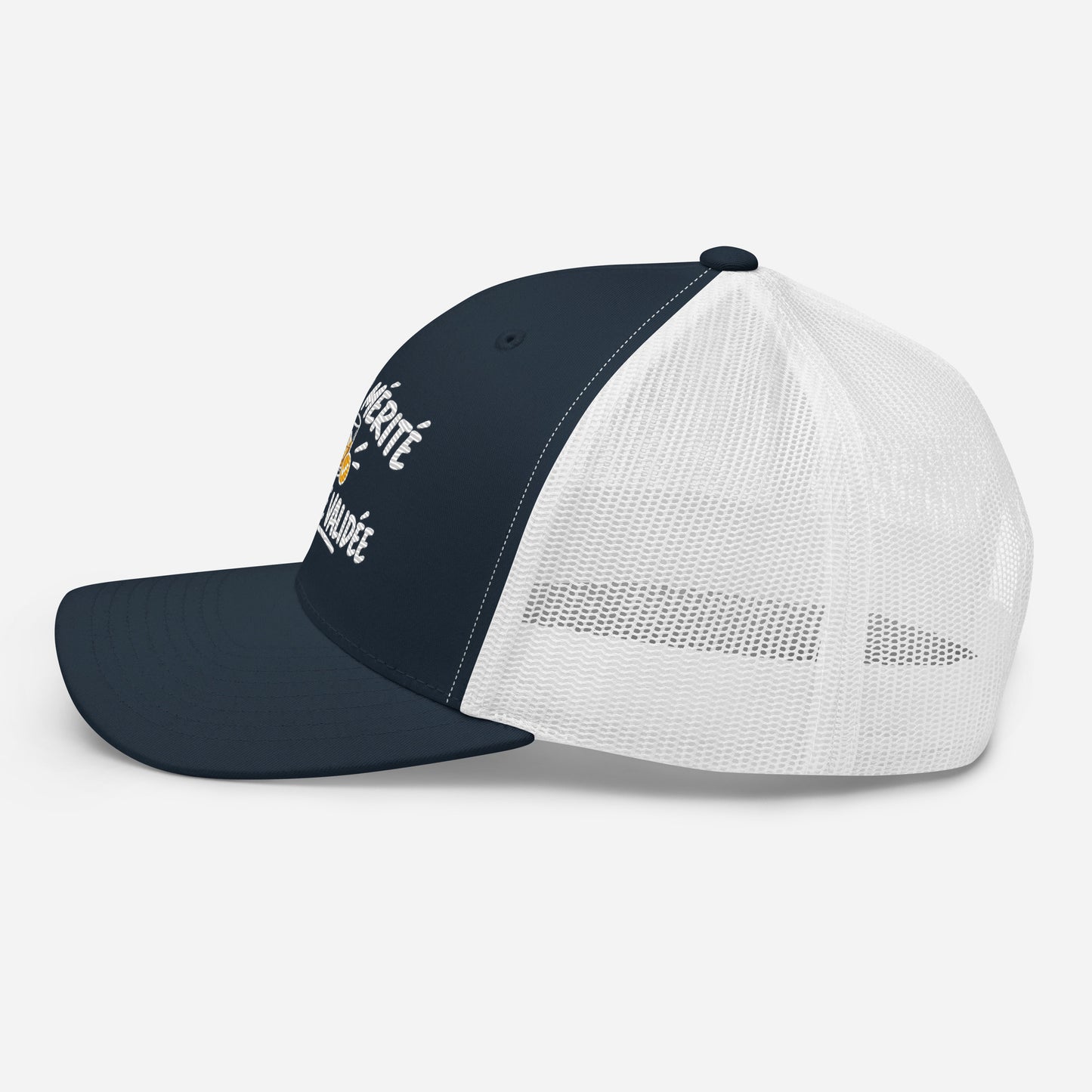 Casquette Trucker, brodée « Apéro mérité, journée validée », en Bleu Marine, image 22