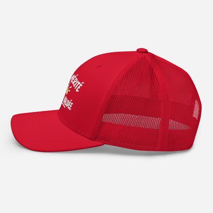Casquette Trucker, brodée « Apéro mérité, journée validée », en Rouge, image 40