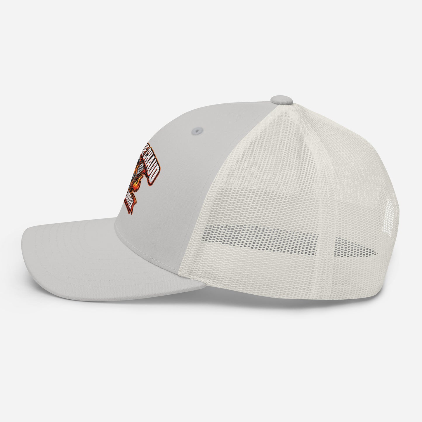 Casquette Trucker, brodée « Barbecue chaud, chef heureux », image 81