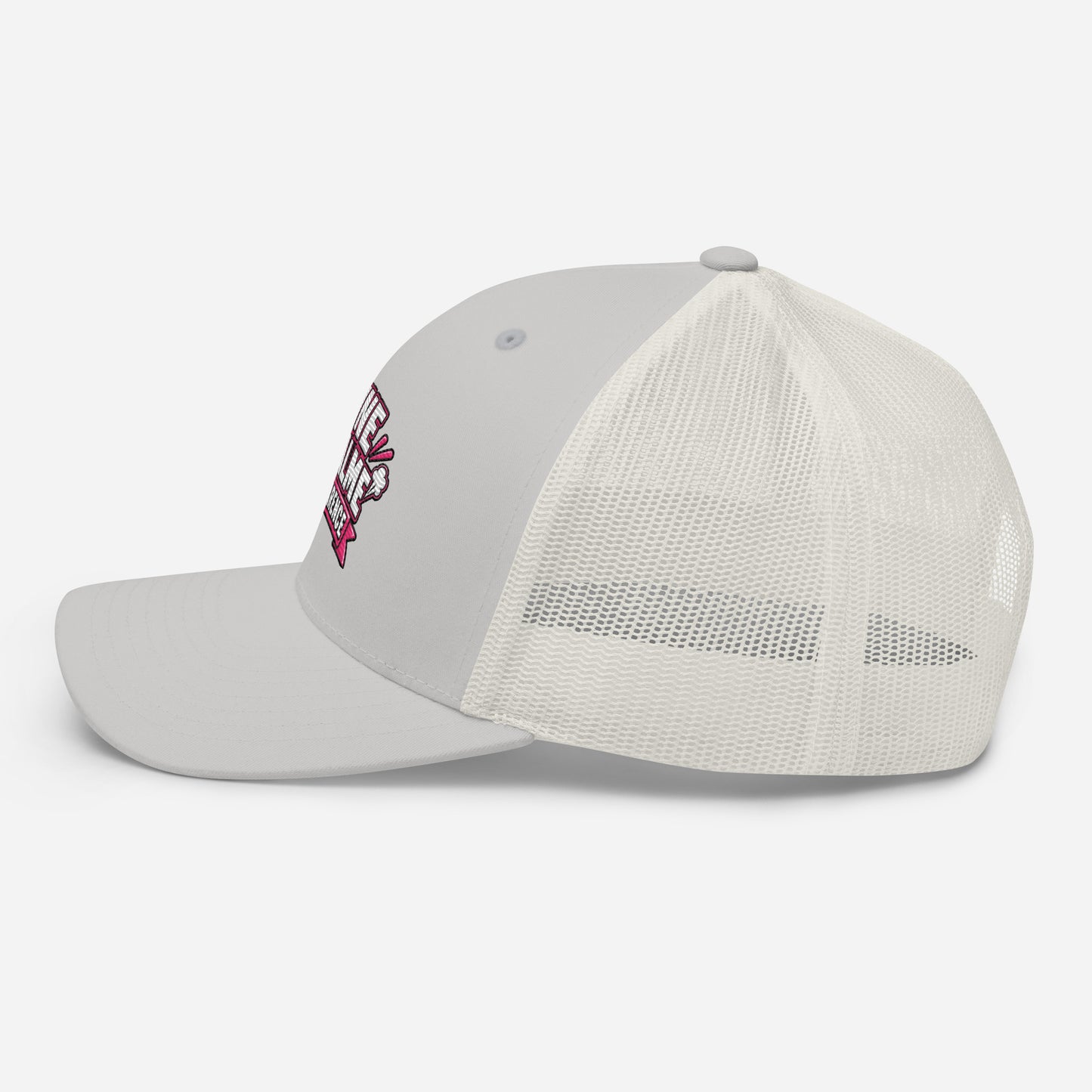 Casquette Trucker, brodée « Reine du calme, en apparence », image 82
