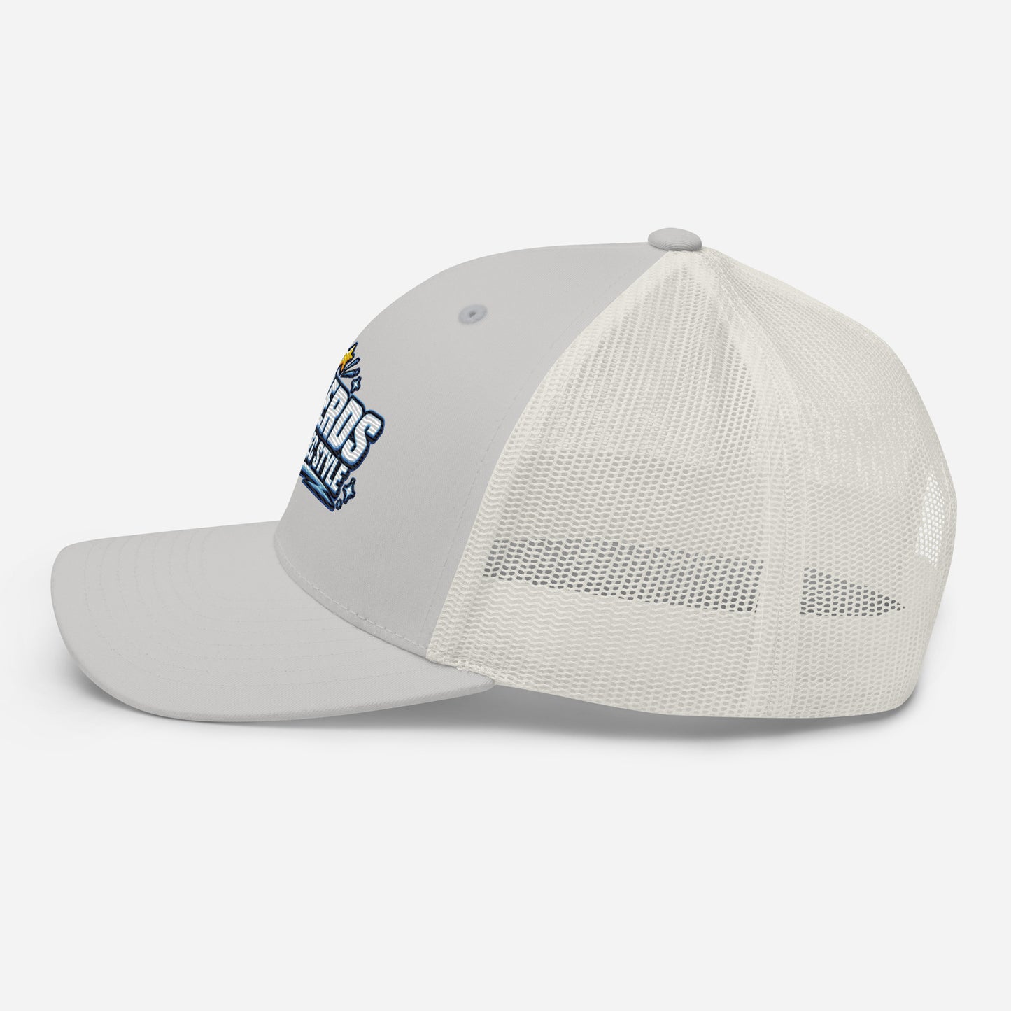 Casquette Trucker, brodée « Je perds mais avec style », image 81