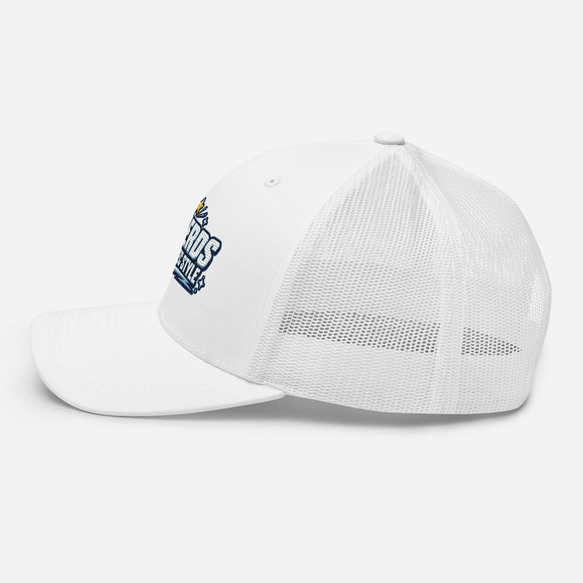 Casquette Trucker, brodée « Je perds mais avec style », image 99