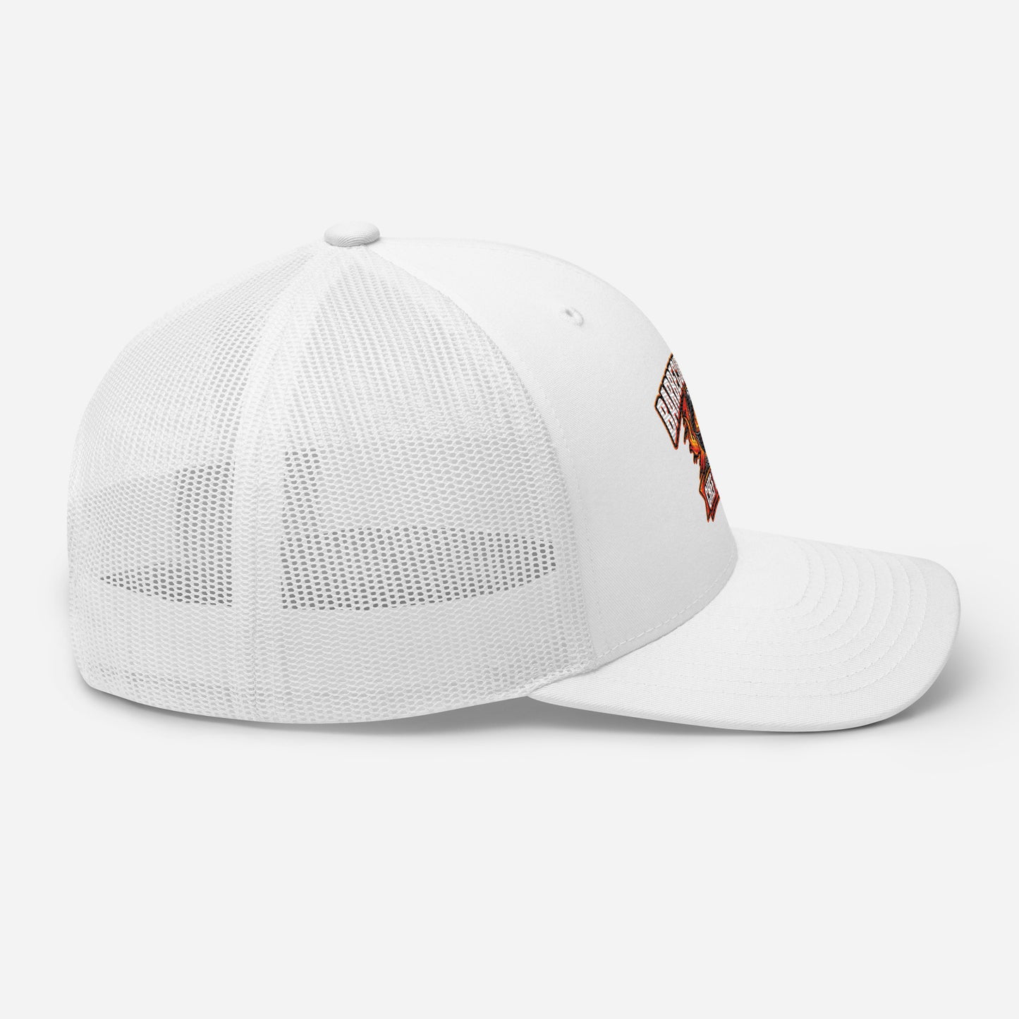 Casquette Trucker, brodée « Barbecue chaud, chef heureux », image 101