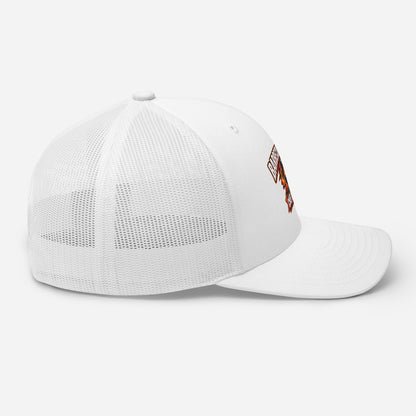 Casquette Trucker, brodée « Barbecue chaud, chef heureux », image 101