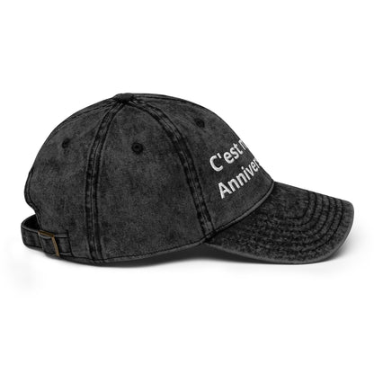 Casquette Baseball, brodée « C'est mon anniversaire », en Noir, image 9