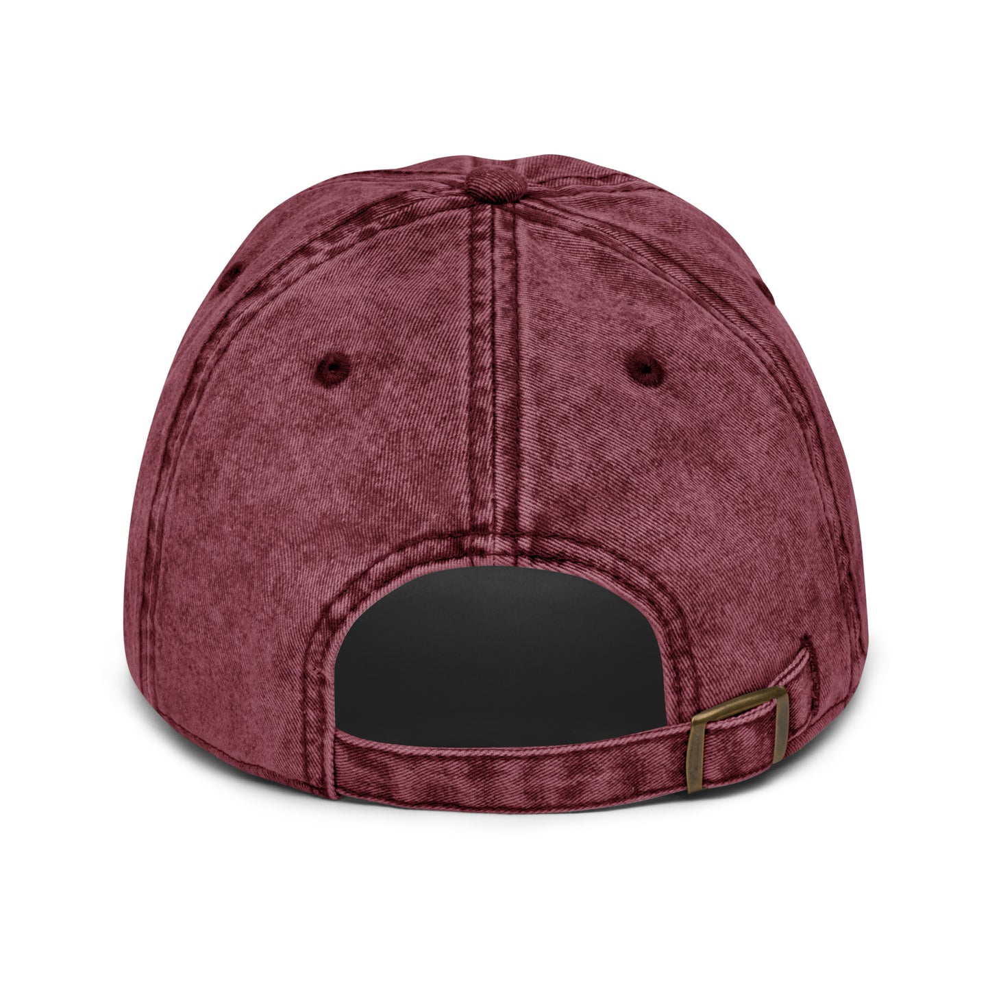 Casquette Baseball, brodée « C'est mon anniversaire », en Bordeaux, vue arrière, image 21