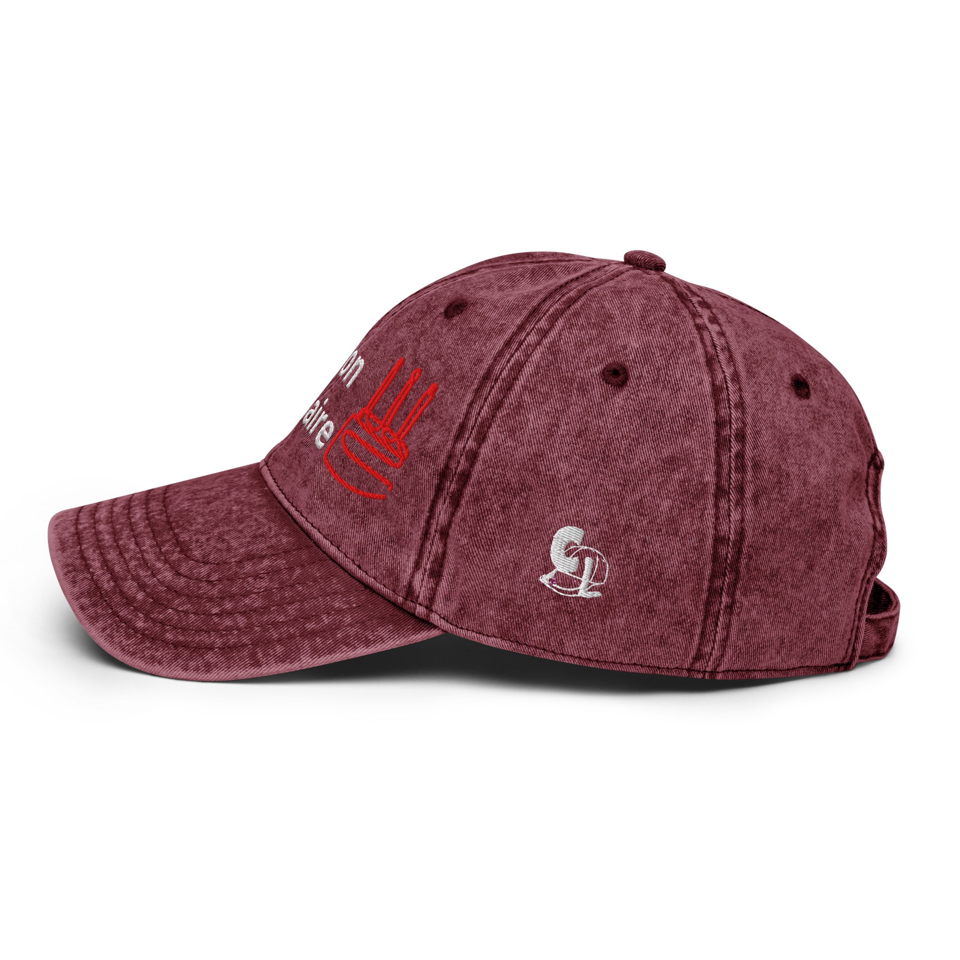 Casquette Baseball, brodée « C'est mon anniversaire », en Bordeaux, image 17